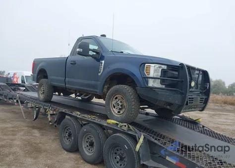 2019 Ford F-250 Xl из США, поврежденный, VIN 1FTBF2B60KEC70758